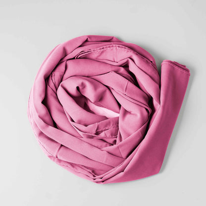 Baby Pink - Georgette Hijab