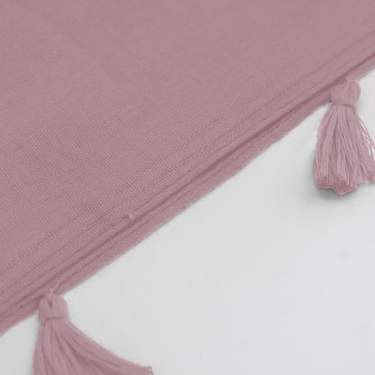 Crepe - Plain With Tassel