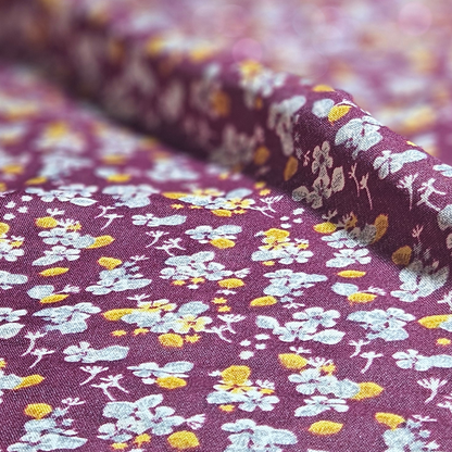 Floral Maroon - Namaz Chadar