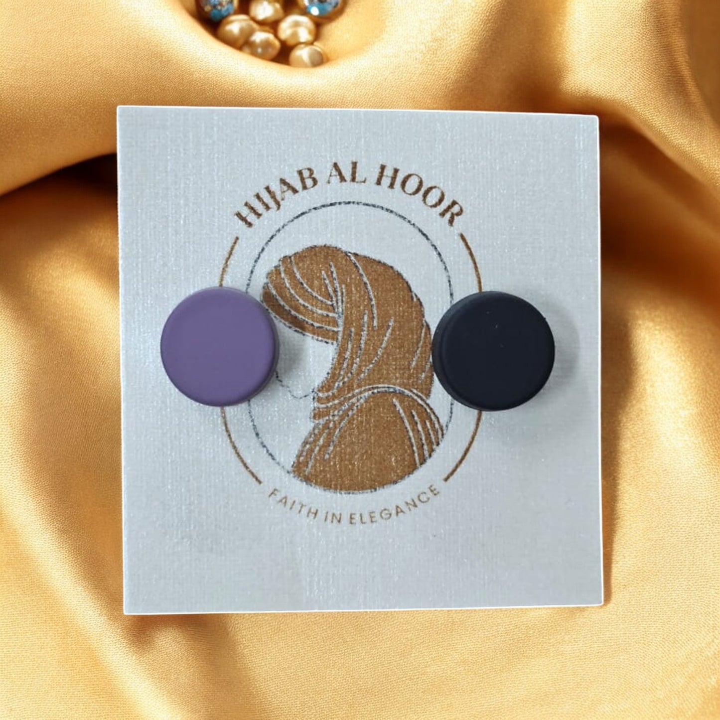 Hijab Magnets -  Circle Matte