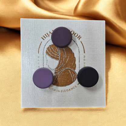 Hijab Magnets -  Circle Matte