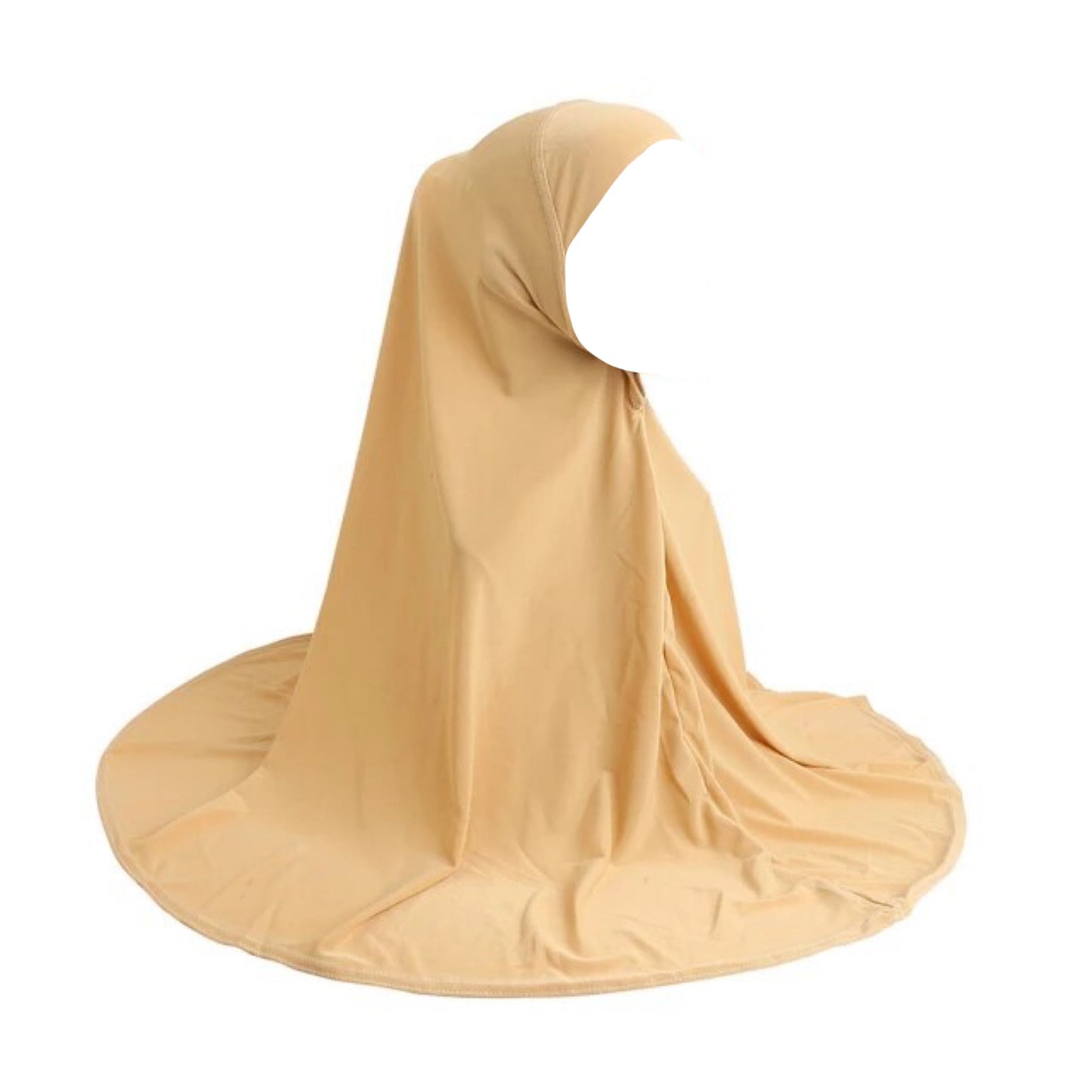 Cotton Jersey Scarf - Beige