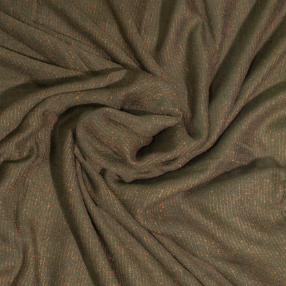 Olive Green - Ribbed Turkish Lawn