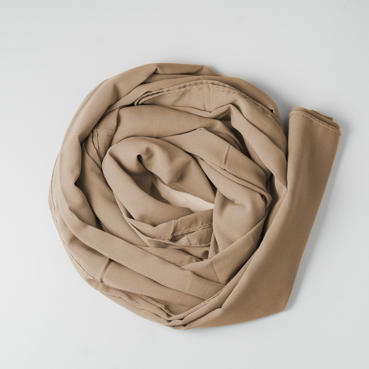 Pale Taupe - Georgette Hijab