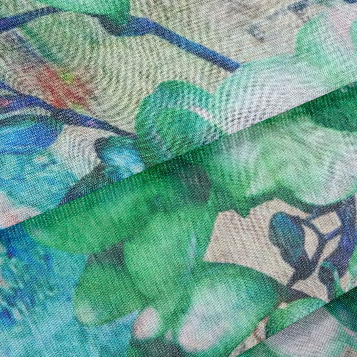 Ocean Breeze - Printed Silk