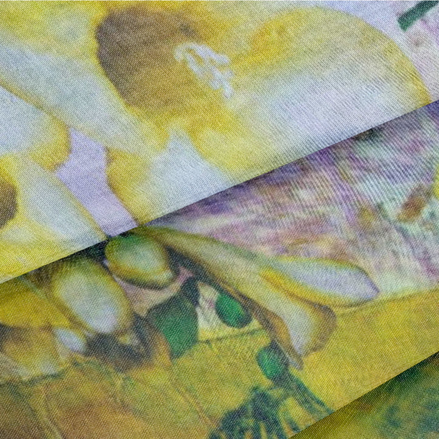 Lemon Zest - Printed Silk