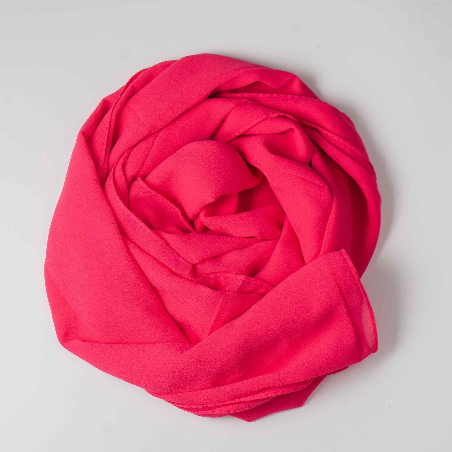 Punch Pink - Georgette Hijab