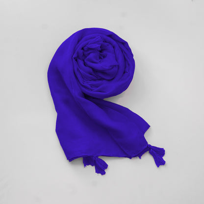 Royal Blue - Plain With Tassel