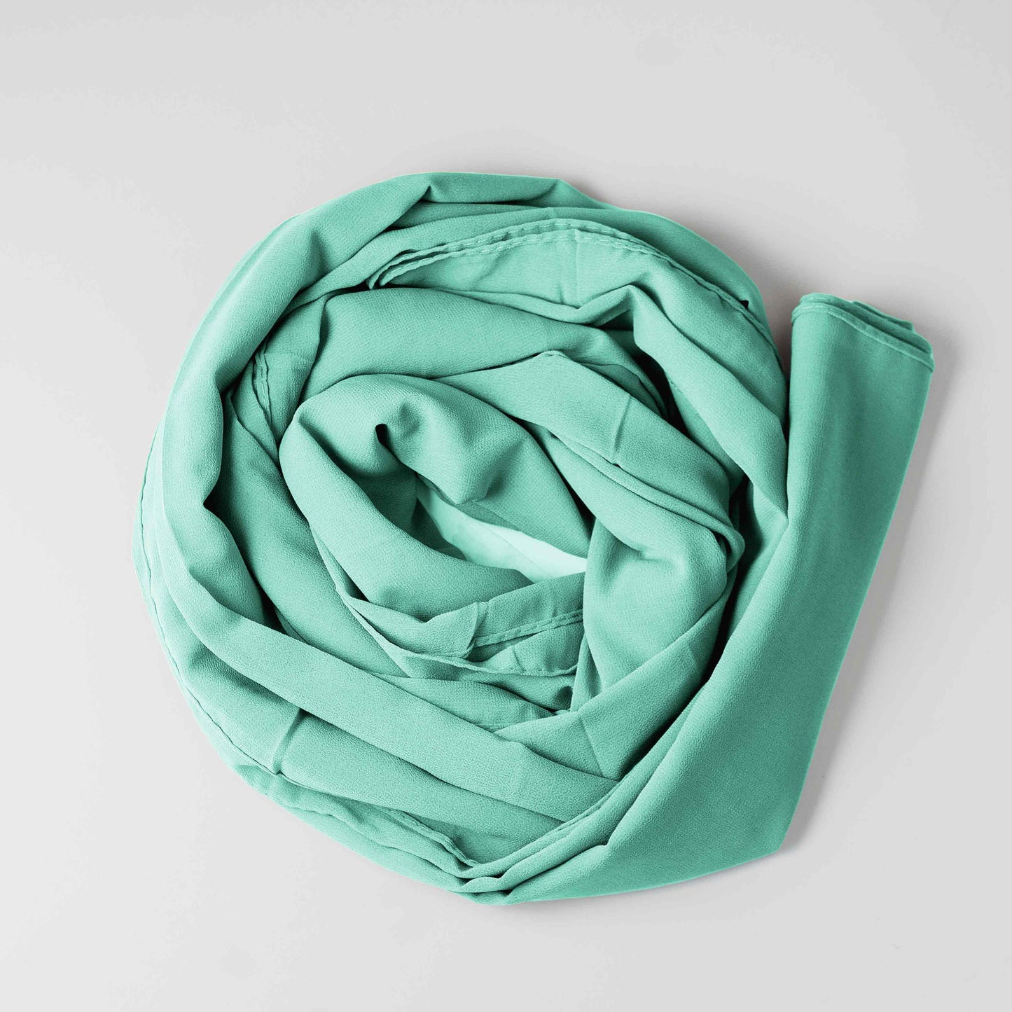 Sea Green - Georgette Hijab