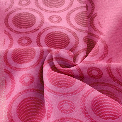 Shoking Pink - Circle Print