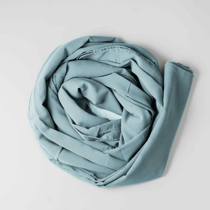 Sky Blue - Georgette Hijab