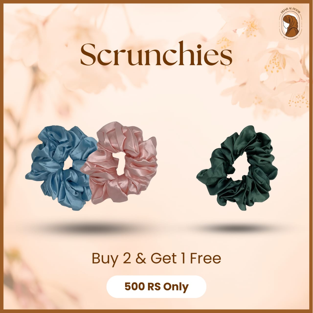 Scrunchies - Buy 2 & Get 1 Free