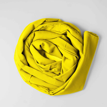 Yellow - Georgette Hijab