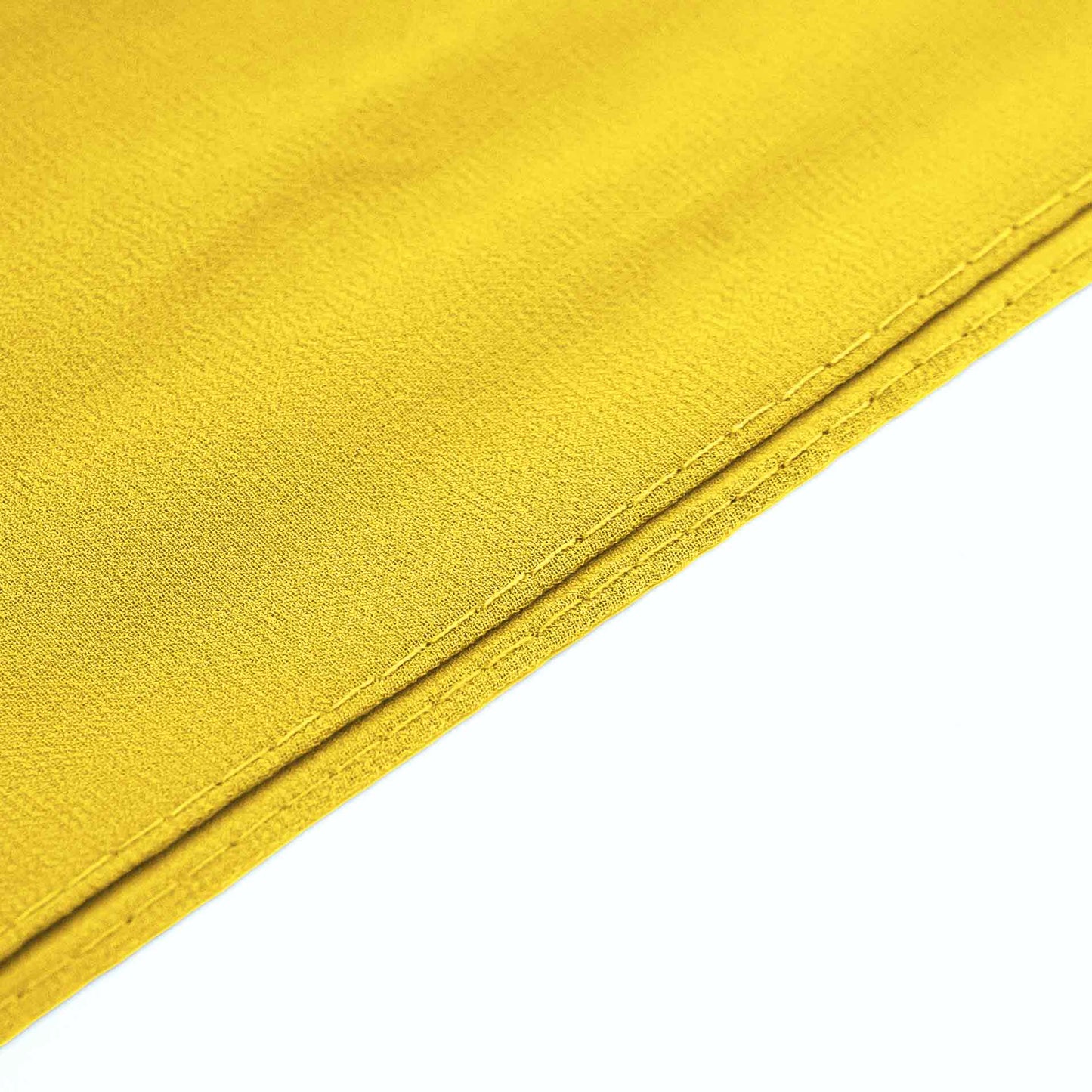 Yellow - Georgette Hijab