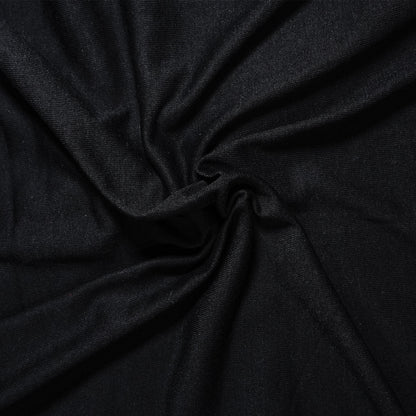 Black - Plain Jersey