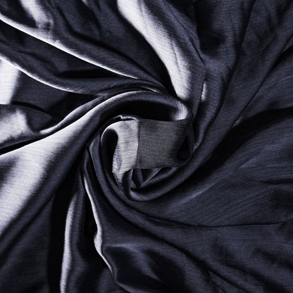 Charcoal - Crinkle Silk