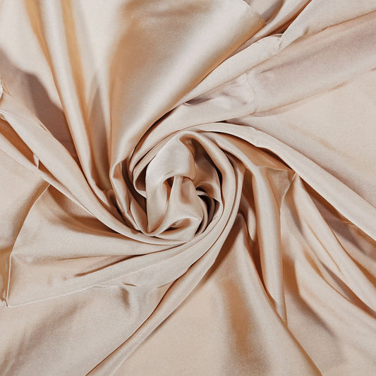Cream - Plain Silk