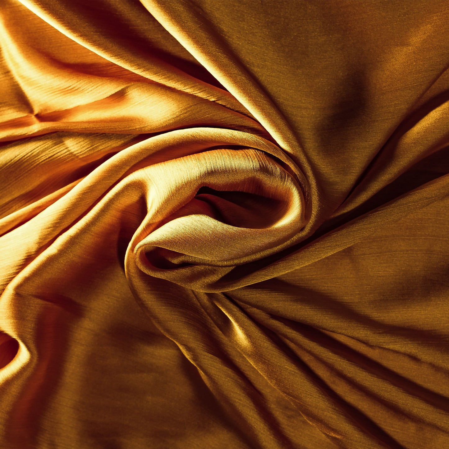 Mustard - Crinkle Silk