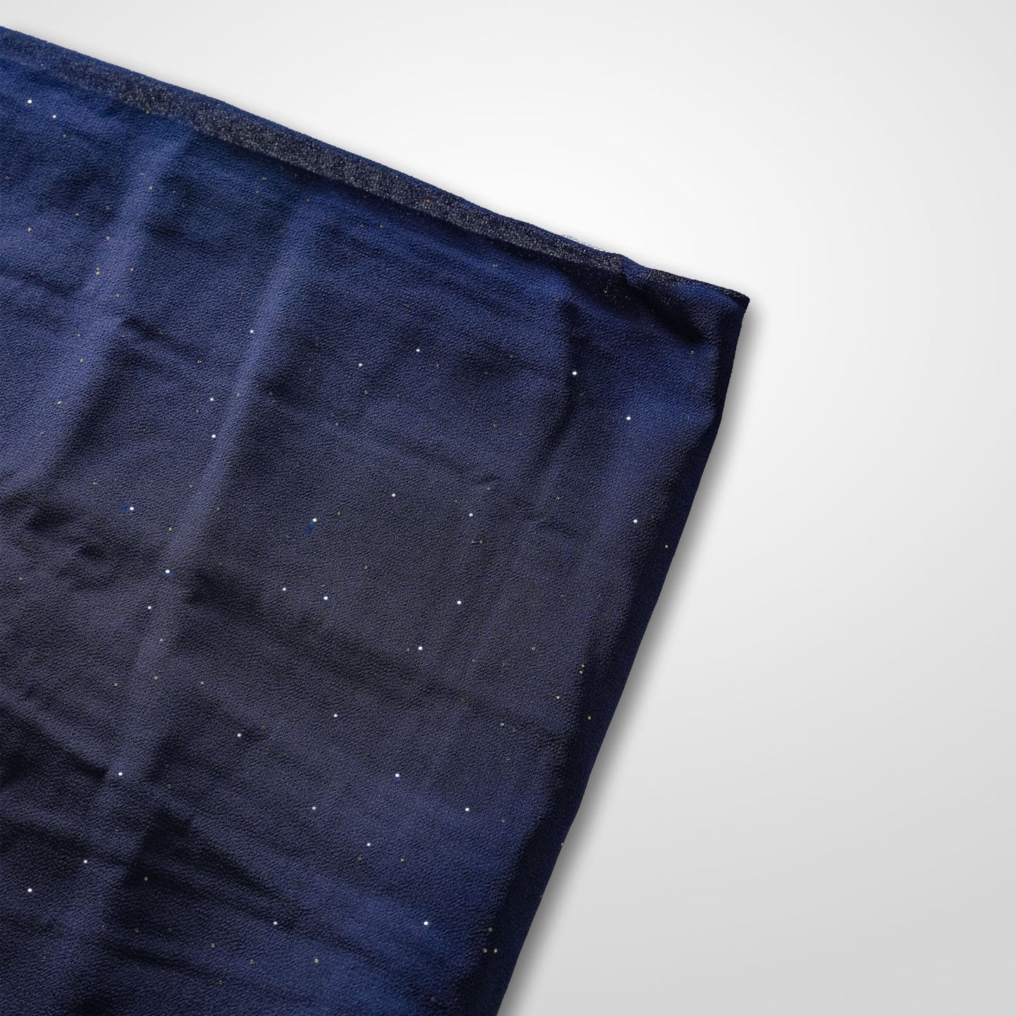 NavyBlue - Stardust Georgette Hijab