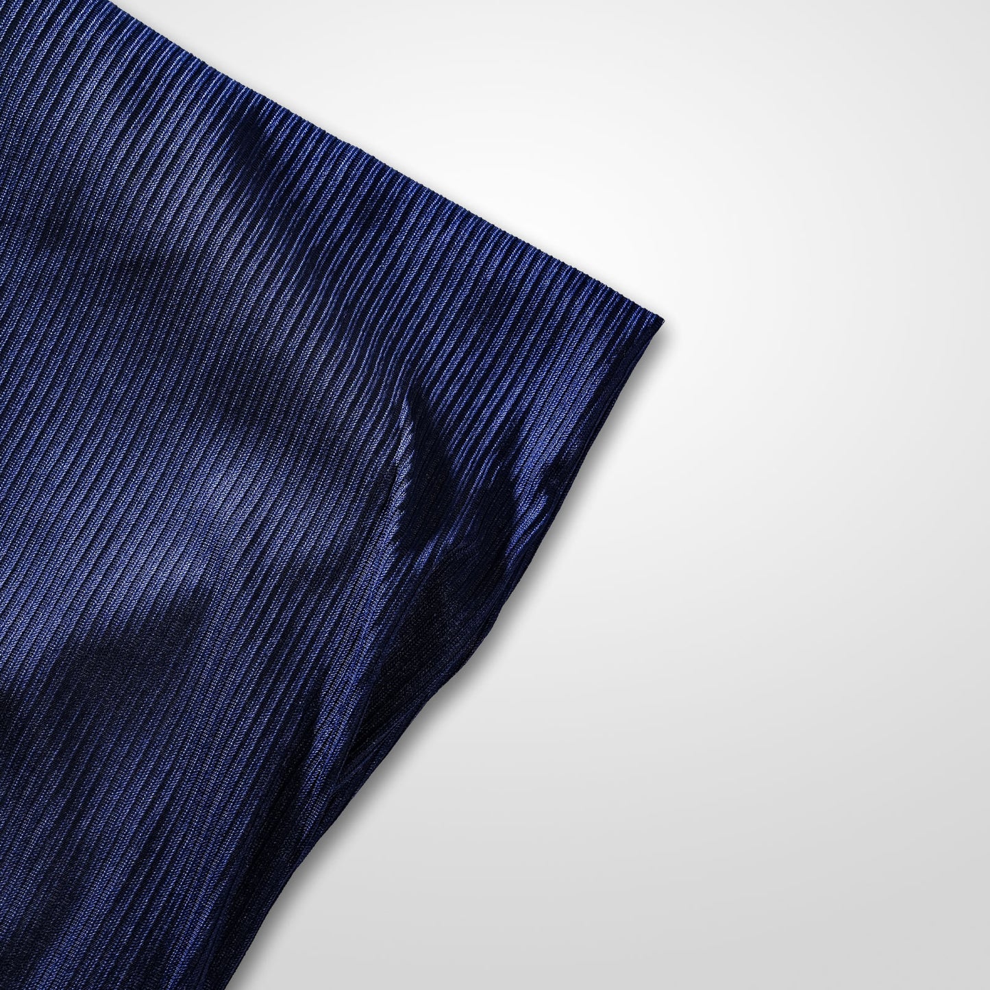 Navy Blue - Ribbed Jersey