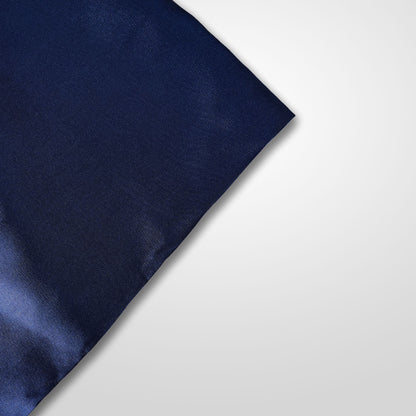 Navy Blue - Plain Silk