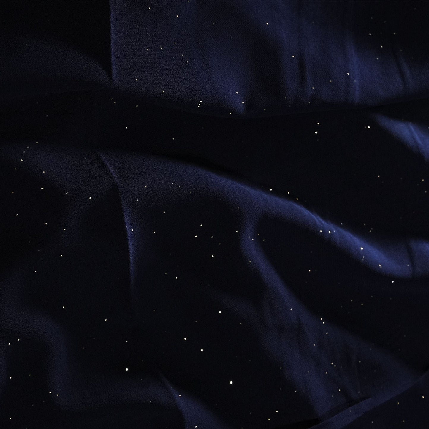 NavyBlue - Stardust Georgette Hijab