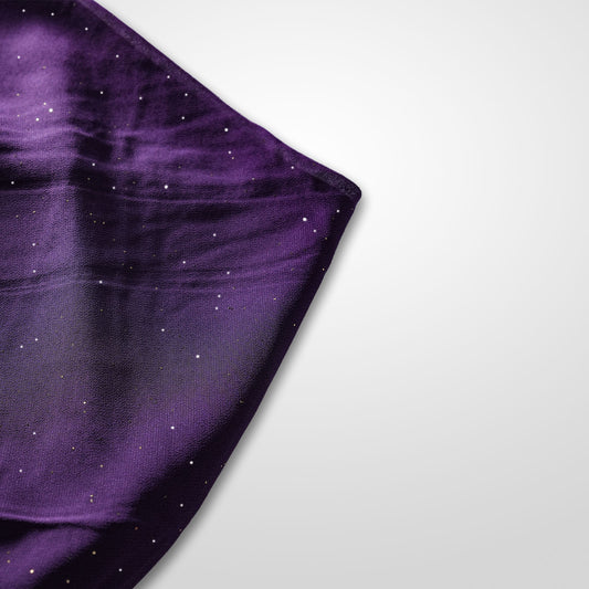 Premium Purple - Stardust Georgette Hijab