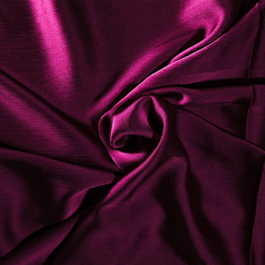 Punch Pink - Crinkle Silk