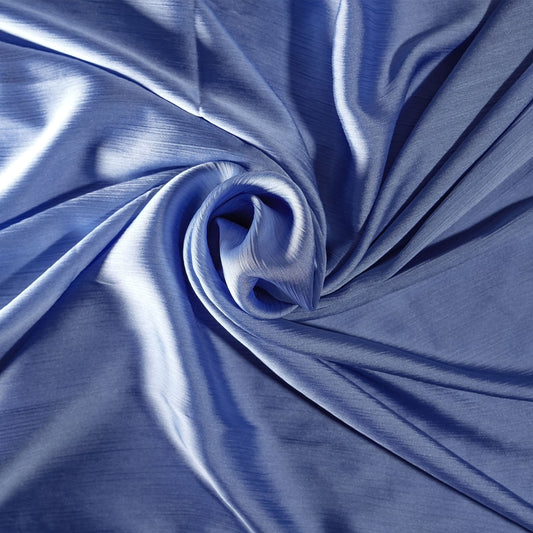 Sky Blue - Crinkle Silk