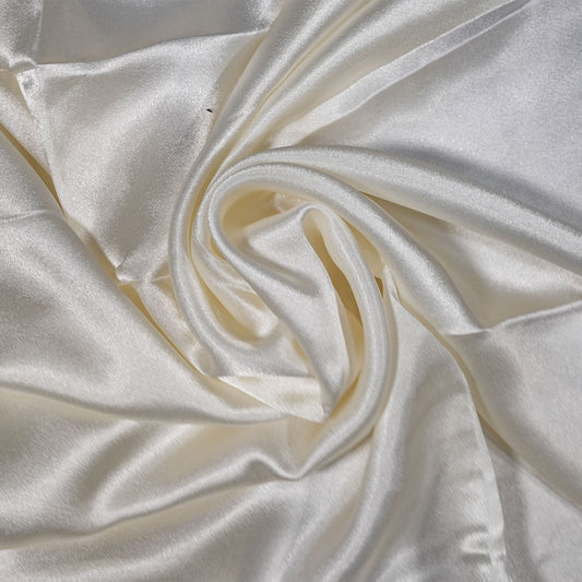 White - Plain Silk