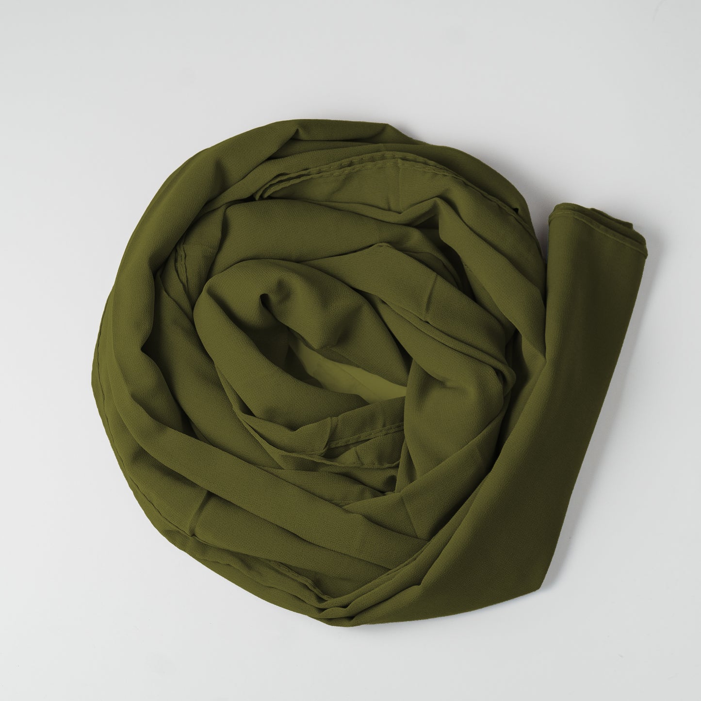 Olive Green - Georgette Hijab