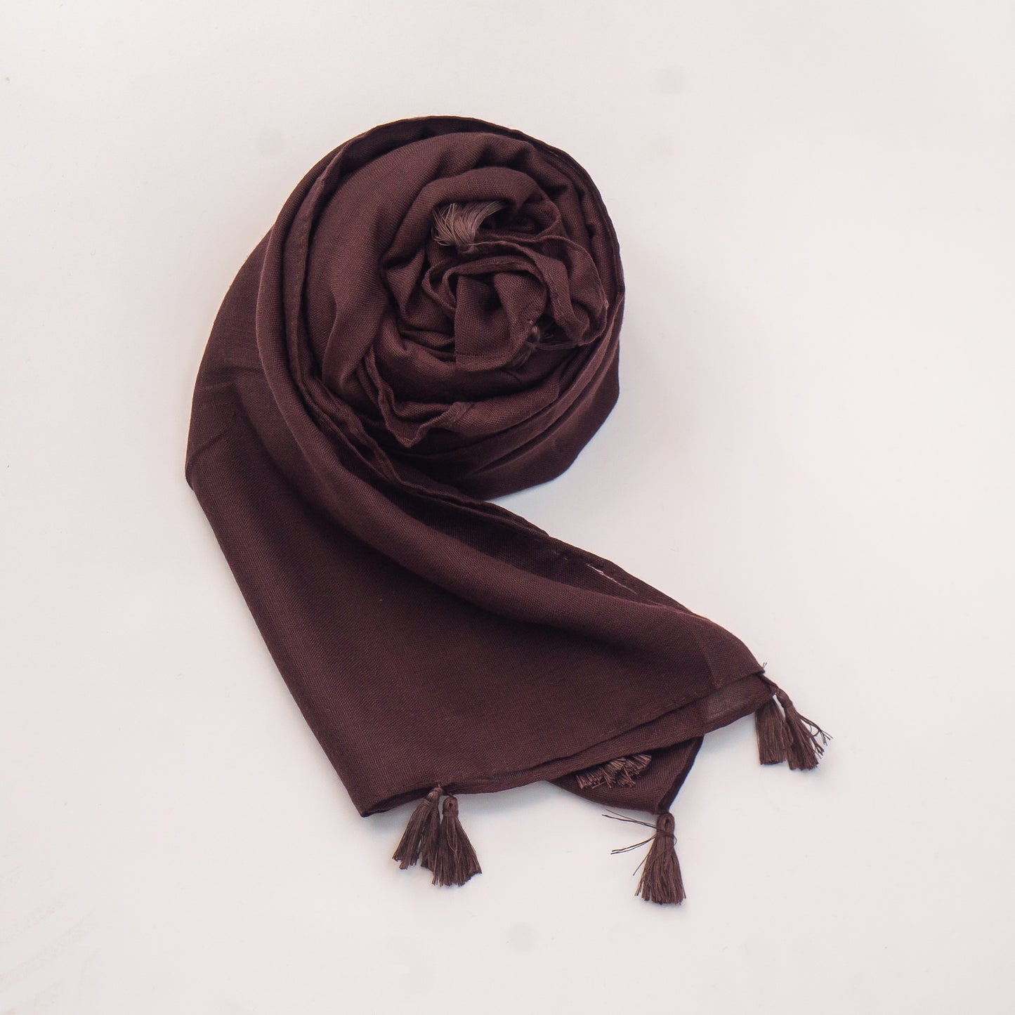 Chocolate - Plain With Tassel