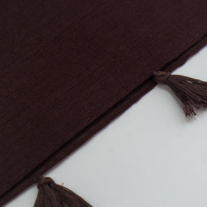 Chocolate - Plain With Tassel