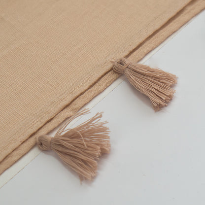 Dark Nude - Plain With Tassel