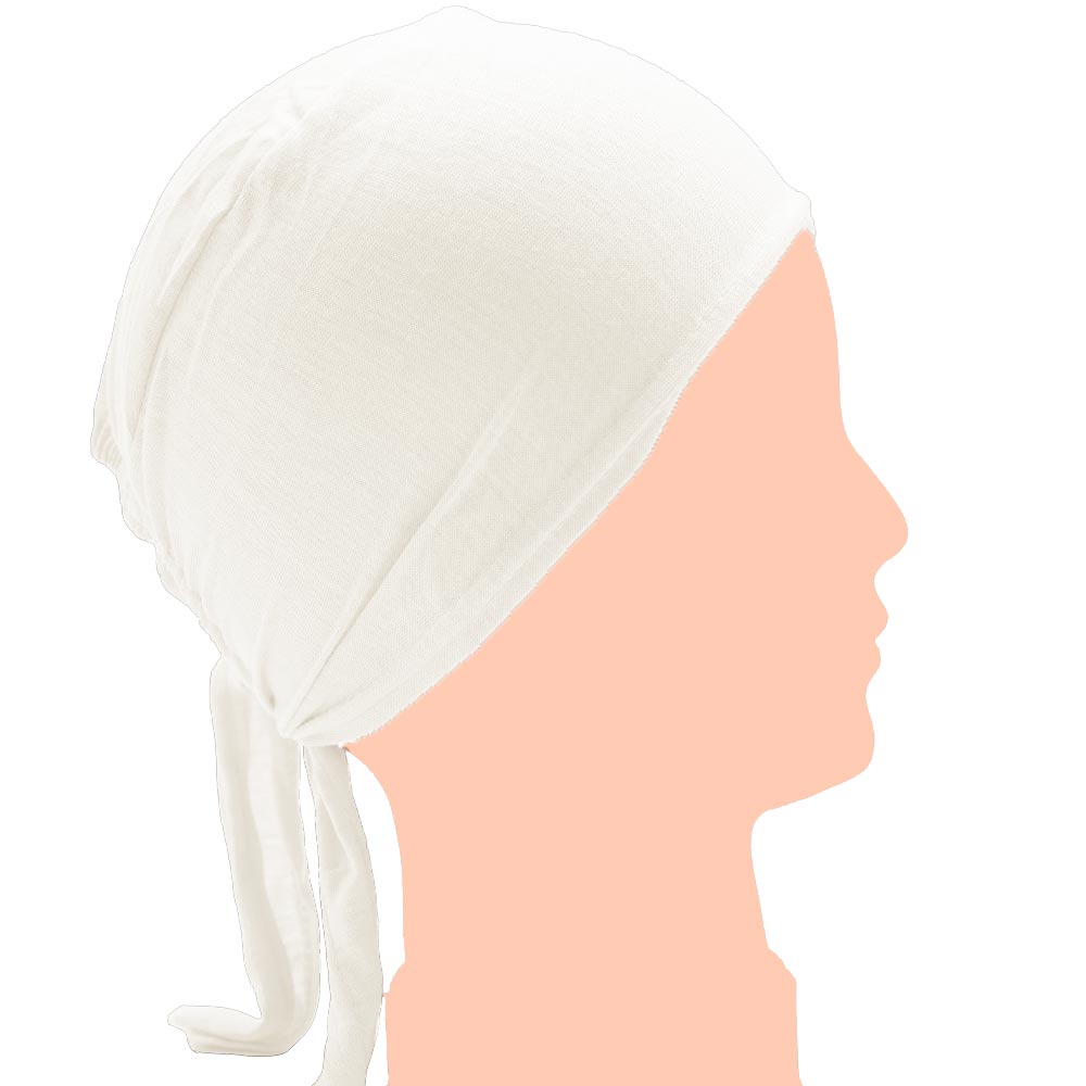 Tie-back Underscarf - Off White