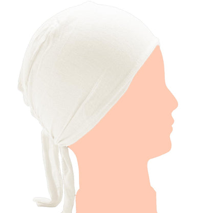 Tie-back Underscarf - Off White