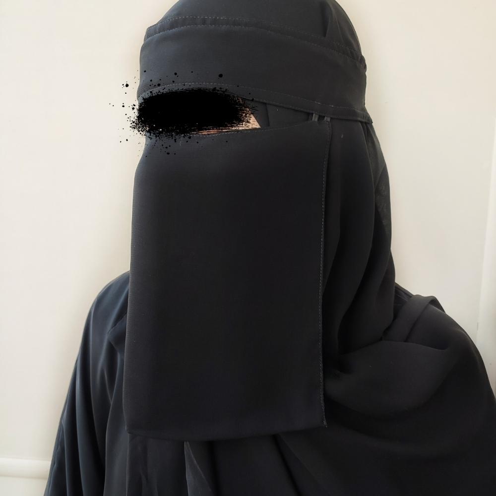 Saudi Niqab Black