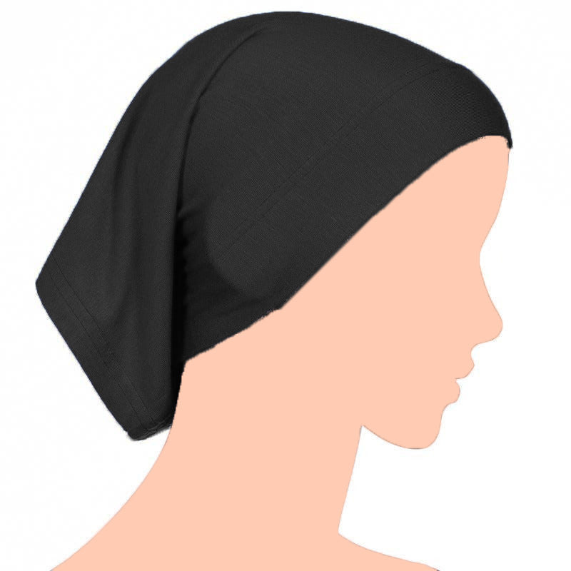 Tube Underscarf Cap - Black