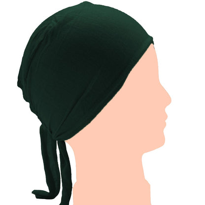 Tie-back Underscarf - Halogreen